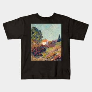 Landscape by Vincent van Gogh Kids T-Shirt